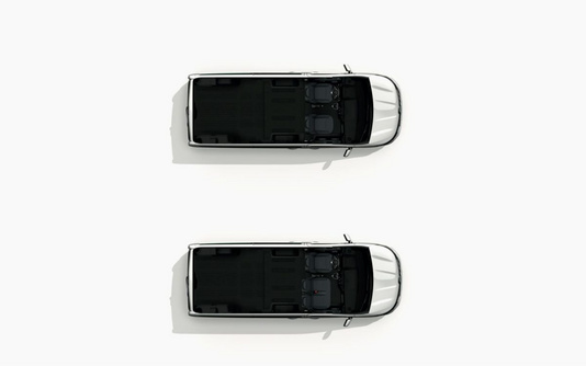 Nissan Primastar Sitzkonfiguration 2 bis 3 Sitze: maximaler Laderaum