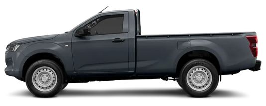 ISUZU D-MAX Single Cab – Kabinenvariante mit offenem Laderaum