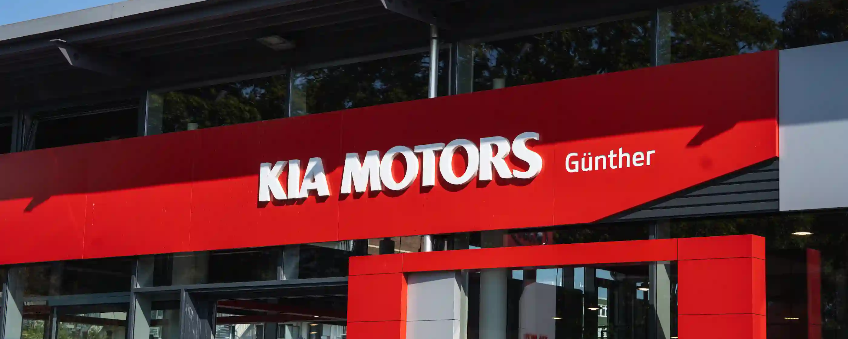 Kia Filiale Außenansicht – Autohaus Günther