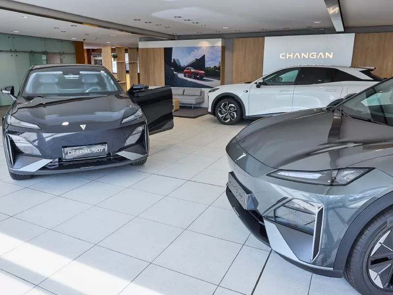 Changan Modelle in Show-Room