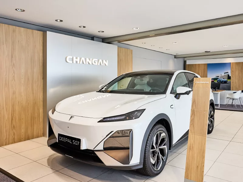 Changan Deepal S07 in Show-Room
