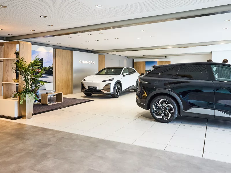 Changan Show-Room mit Deepal S07