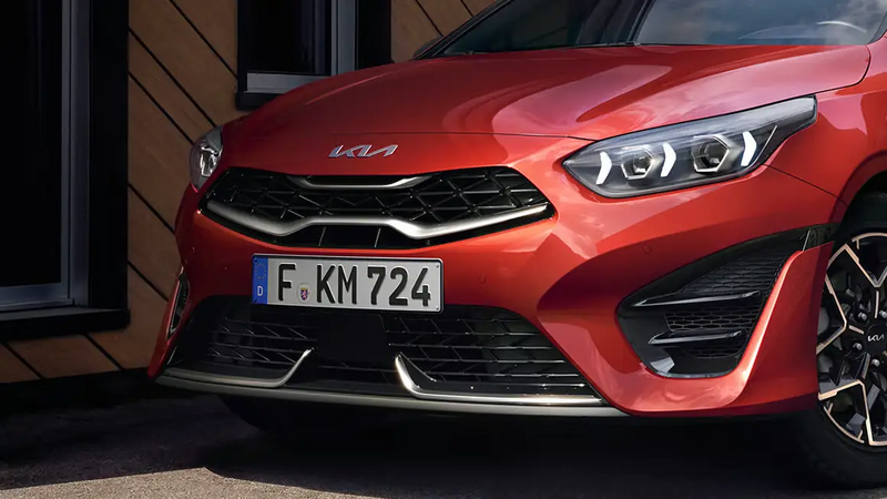 Detailaufnahme Kia Ceed Design-Elemente