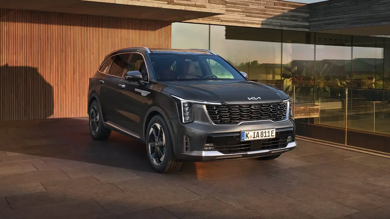 Kia Sorento – Außenansicht schräg von vorne