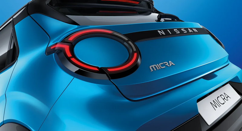 Nissan Micra Detailaufnahme Heck