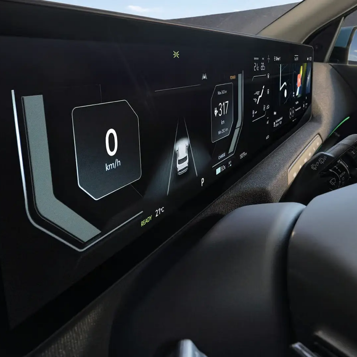 Kia EV2 das digitale Cockpit
