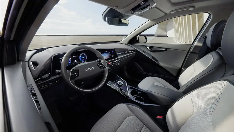 Kia Niro EV – Geräumiger Innenraum mit großzügigem Platzangebot