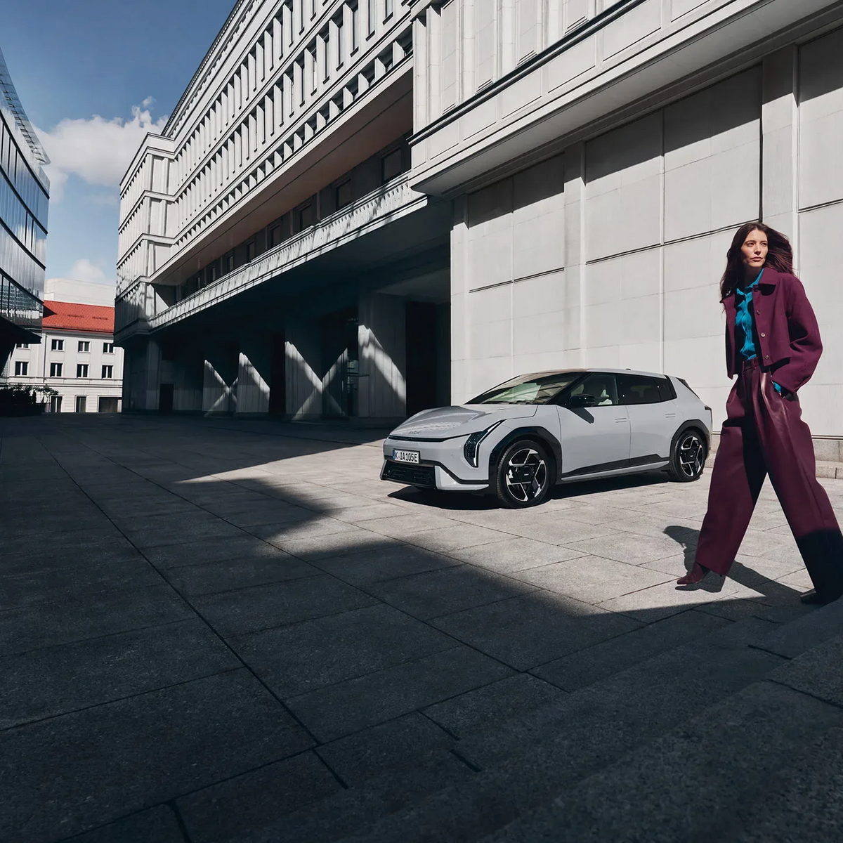 KIA EV4 passt sich ihrem Alltag an