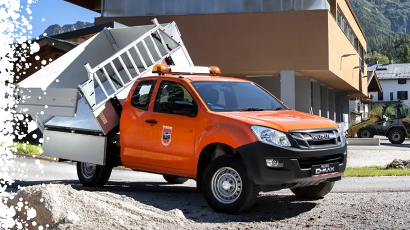 Isuzu D-Max- Ansicht Zulader
