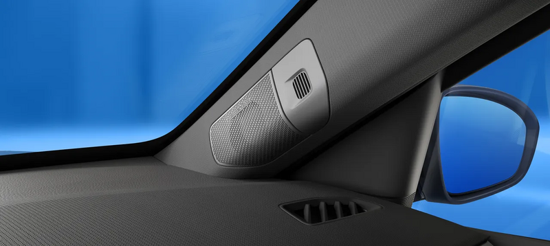 Nissan Micra Detailaufnahme Soundsystem