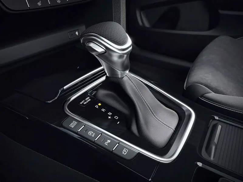 Kia XCeed GT-Line – Schaltkulisse in Hochglanzschwarz