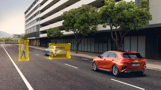 Frontkollisionswarner (FCA) im Kia Ceed