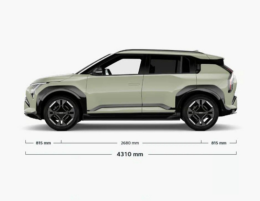 Kia EV3 Abmessungen Aussen