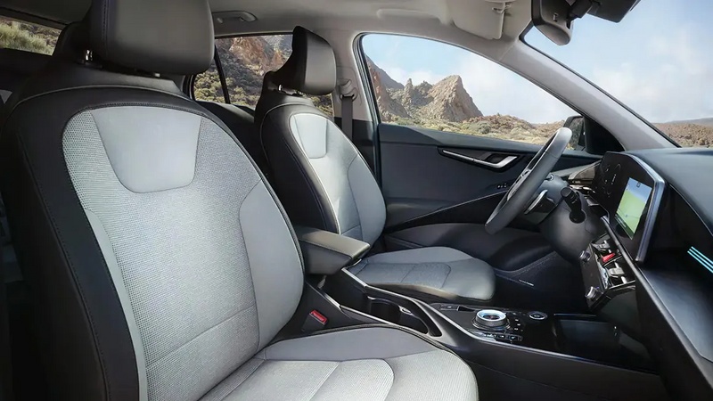 Kia Niro EV – Innenraum mit nachhaltigen Materialien und minimalistischem Design