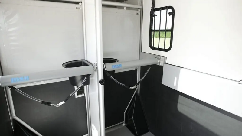 MSG Stablehopper – Pferdetransporter Innenansicht Pferdestellplatz