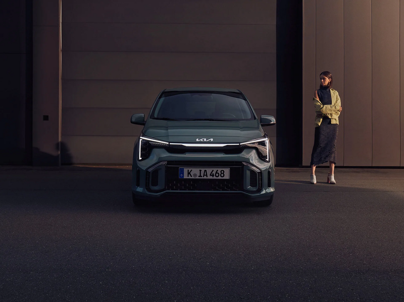 Kia Picanto GT-line Frontansicht mit LED-Tagfahrlicht