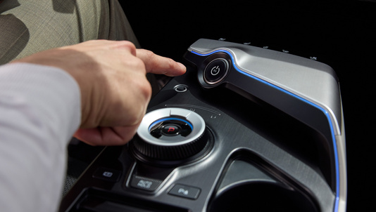 Anschalten des KIA EV6 über die biometrische Erkennung
