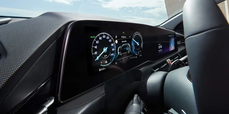 Kia Niro EV – Eco-Fahrmodus auf dem Infotainment-Display