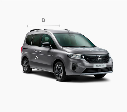 Lade- und Dachöänge vom Nissan Townstar