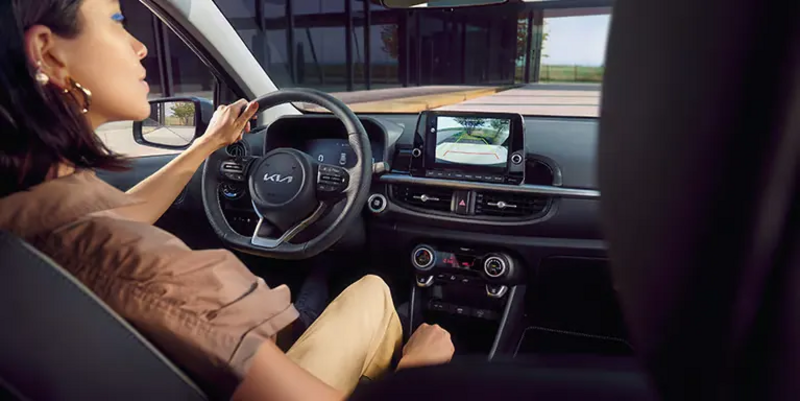 KIA EV5 Innenansicht mit Cockpit