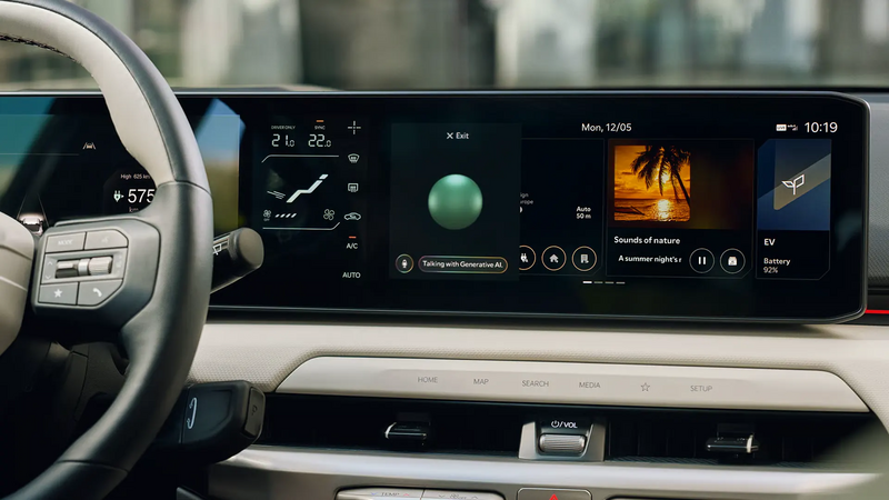 Smart Display KIA EV4