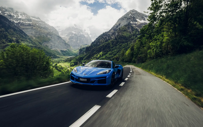 Corvette E-Ray – Detailaufnahme Exterieur