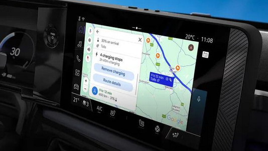 Google Maps und Assistant im Nissan Micra